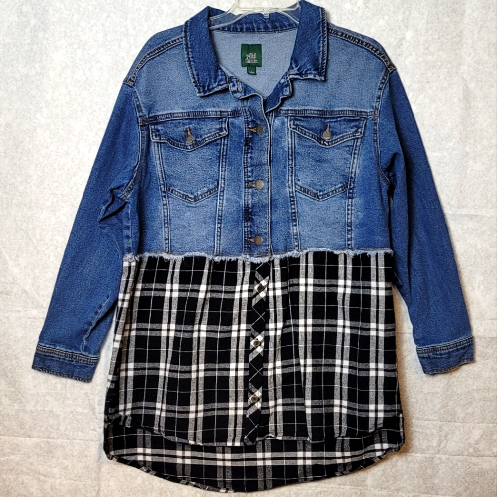 Denim & Flannel Urban Shacket